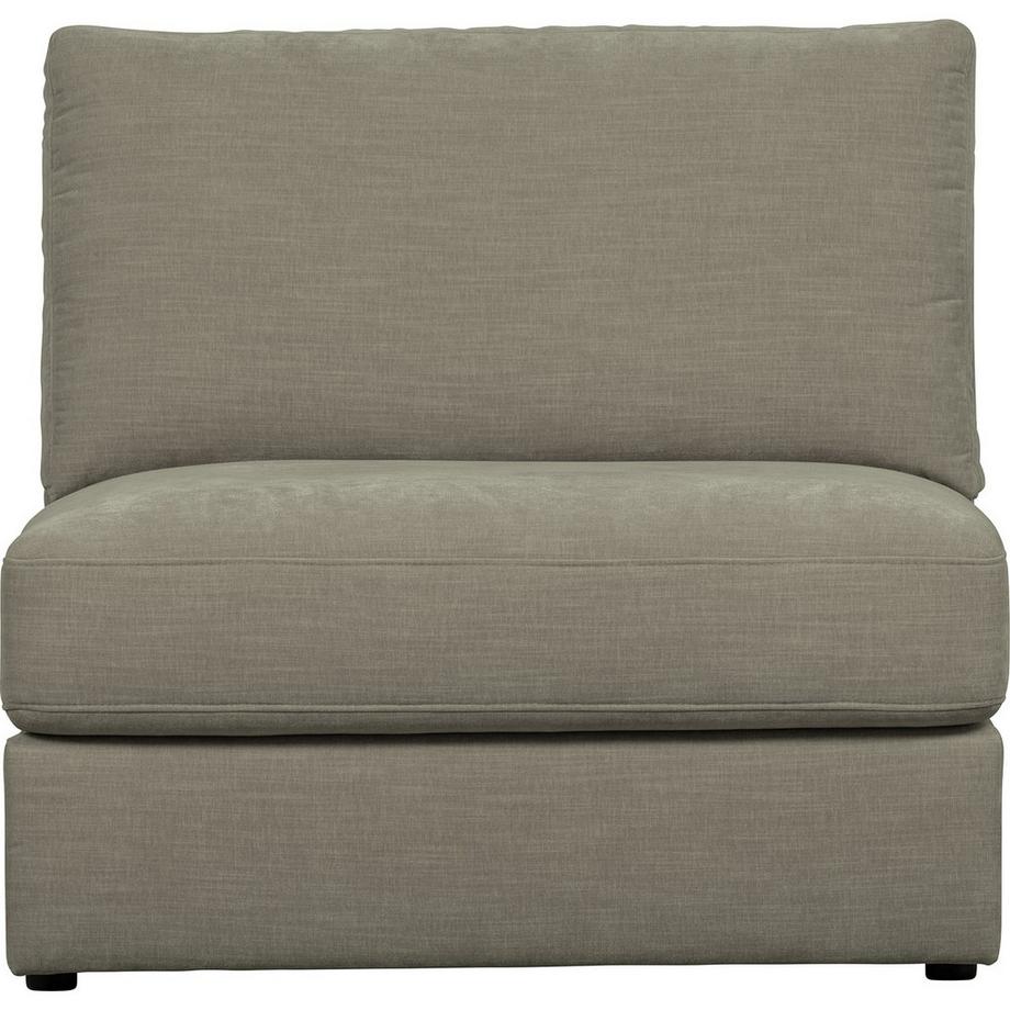 Canapé Element Family 1 place sans accoudoirs gris chaud 90