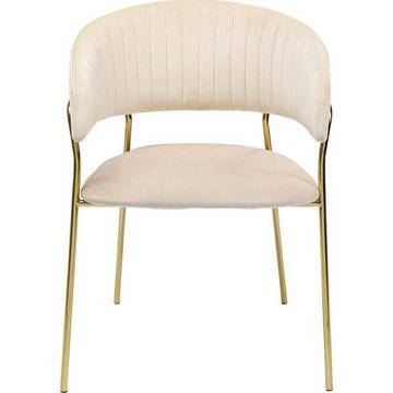 Fauteuil Belle Creme (lot de 2)