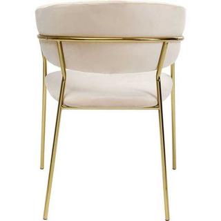 mutoni Fauteuil Belle Creme (lot de 2)  