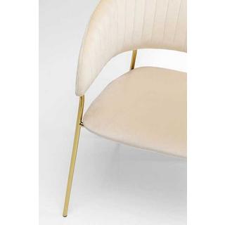 mutoni Fauteuil Belle Creme (lot de 2)  