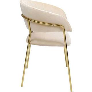 mutoni Fauteuil Belle Creme (lot de 2)  