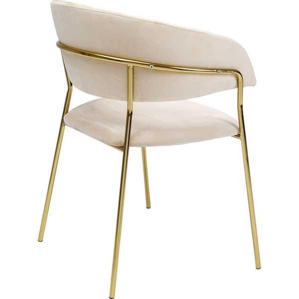 mutoni Fauteuil Belle Creme (lot de 2)  