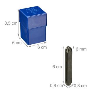 B2X Set di lettere 6 mm  