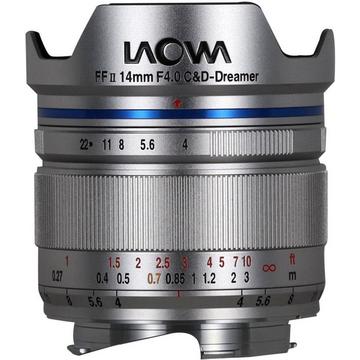 Laowa 14mm f/4 FF RL Zero-D (Leica M) Silber