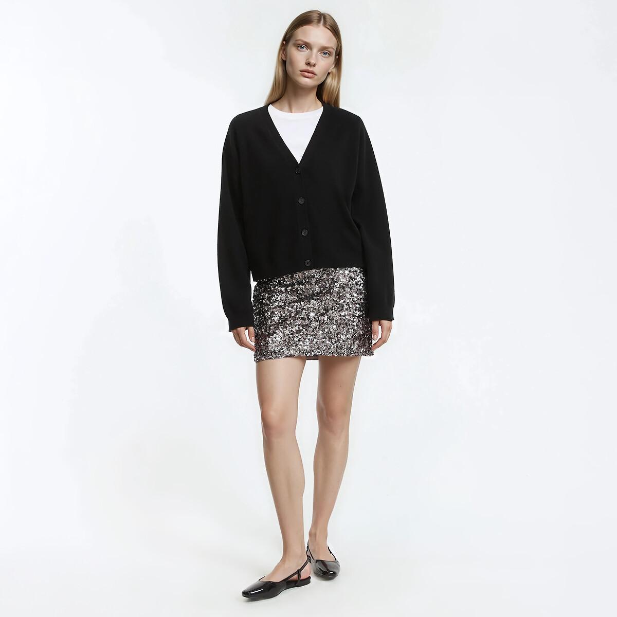 La Redoute Collections Gilet en fine maille cachemire  