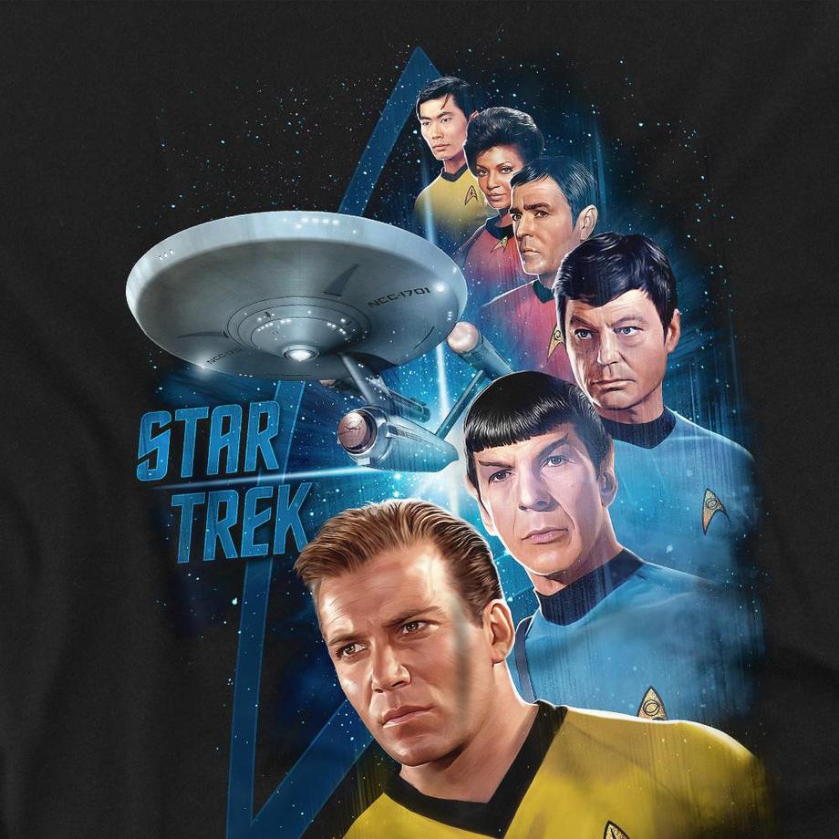 Star Trek Among the Stars T-Shirt Maniche Lunghe  