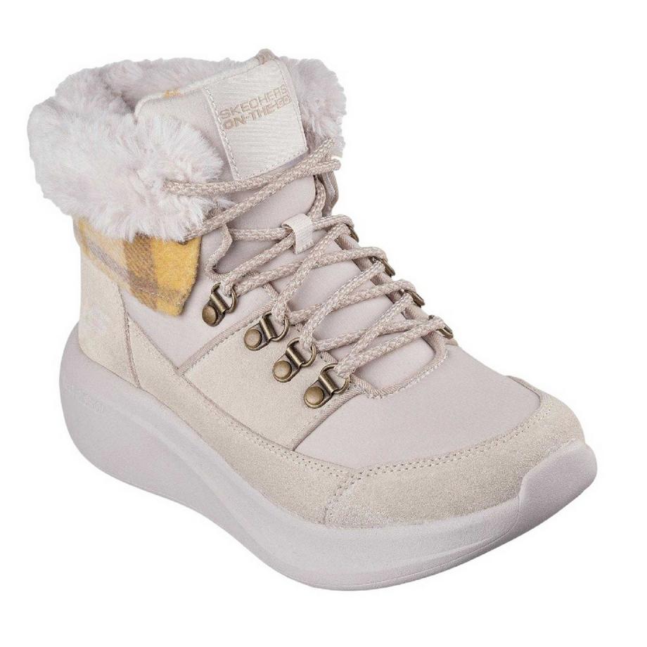 On The Go Mit Kunstpelzbesatz Stiefeletten
