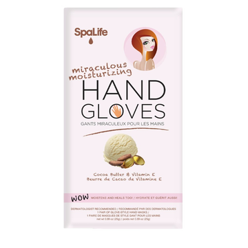 Gants hydratants au beurre de cacao & à la vitamine E