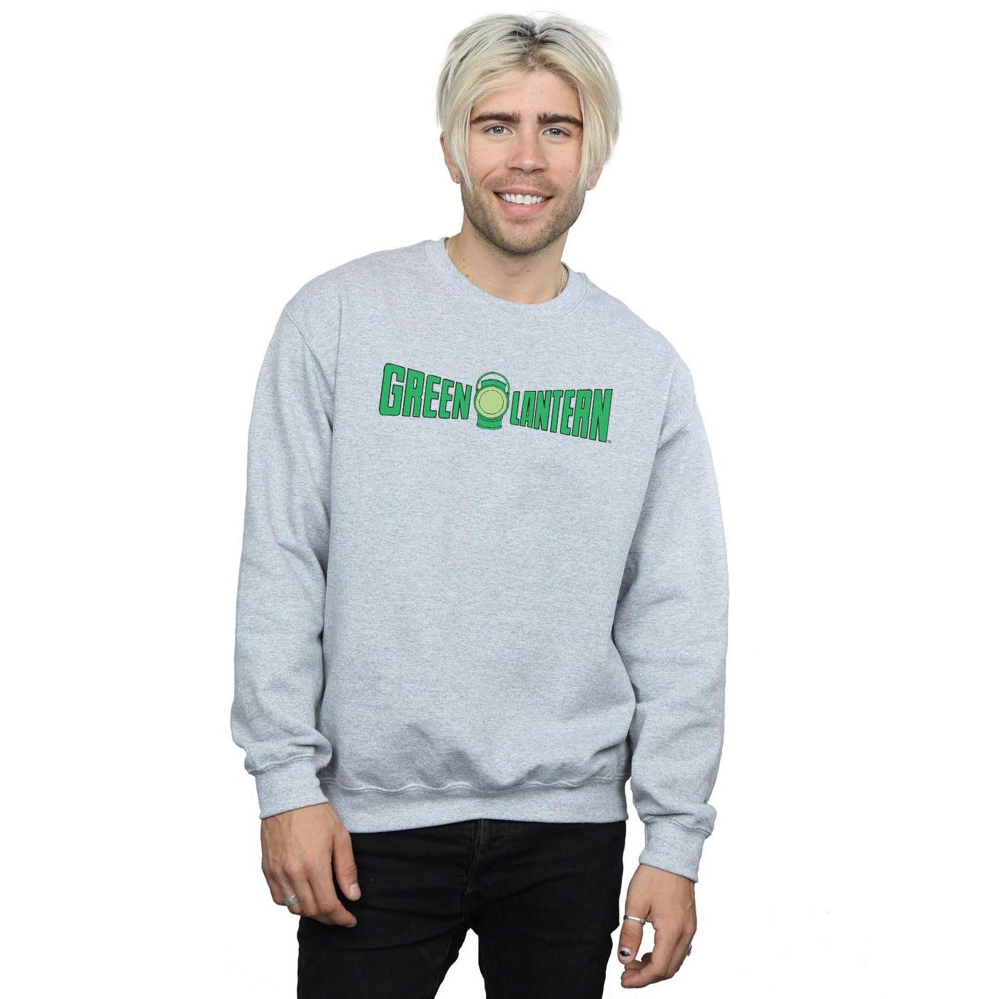 DC COMICS  Green Lantern Text Logo Sweatshirt 