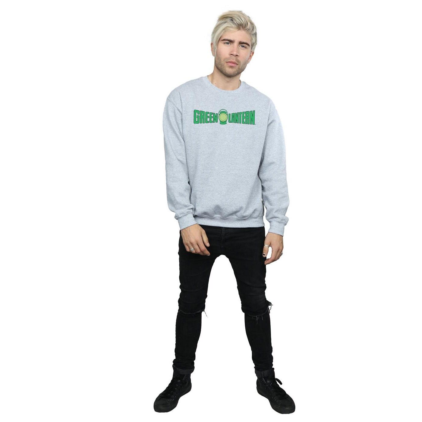 DC COMICS  Green Lantern Text Logo Sweatshirt 