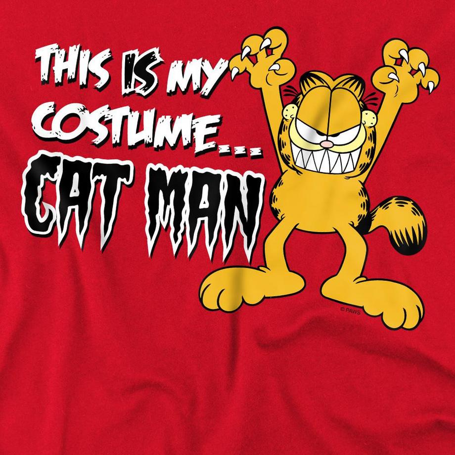 Garfield  Cat Man Maglietta 