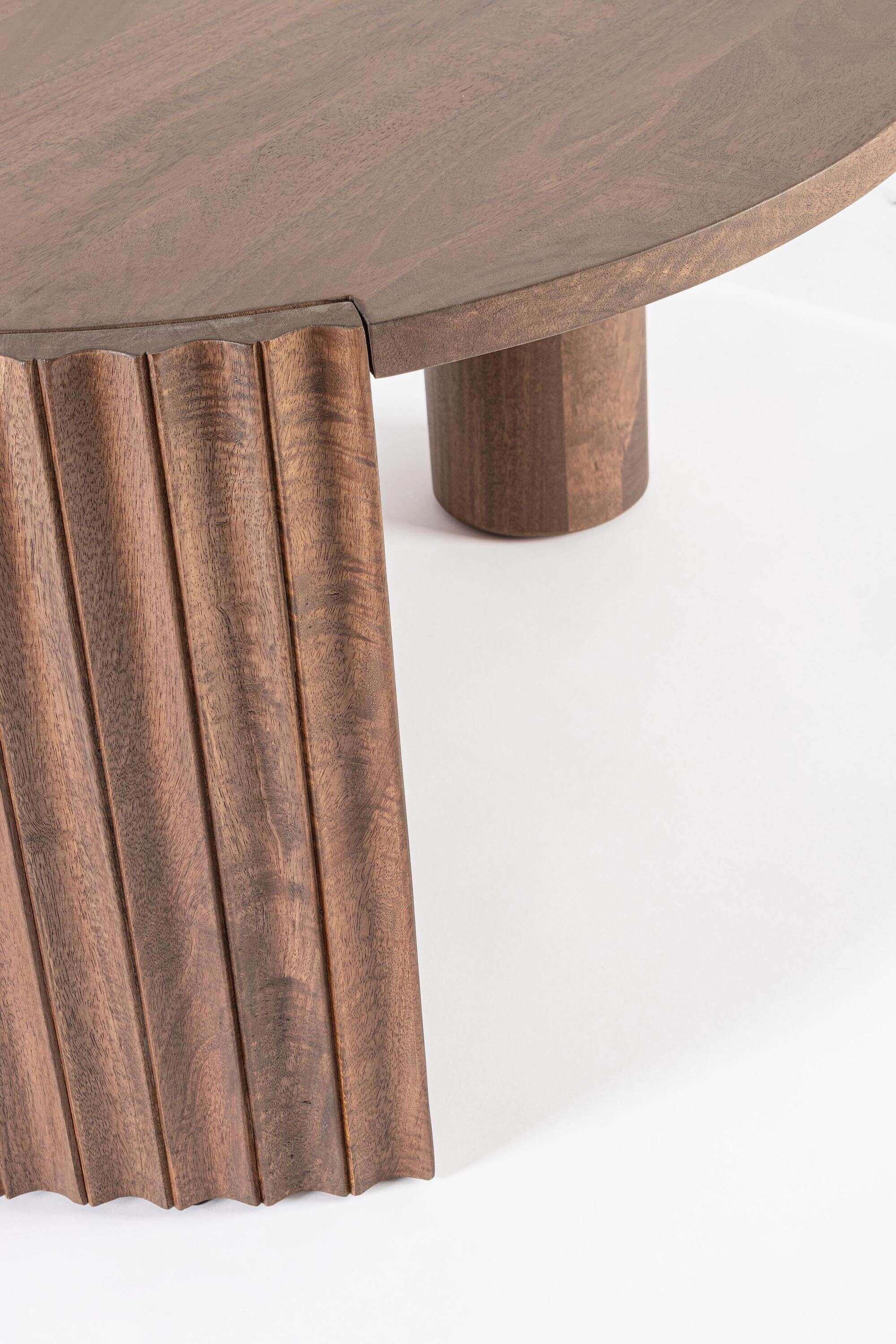 mutoni Tavolino Orissa naturale rotondo 80  