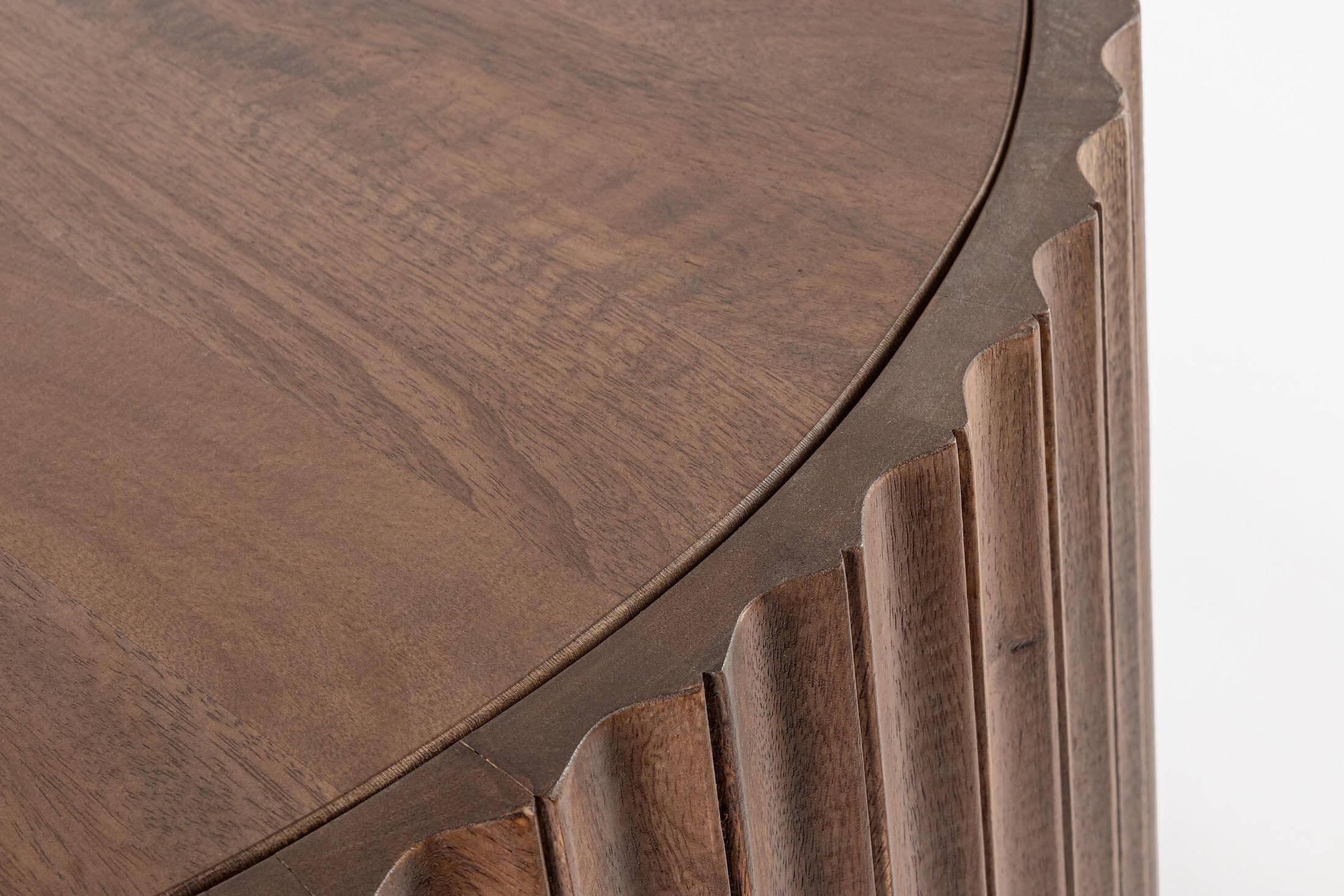 mutoni Table basse Orissa nature ronde 80  