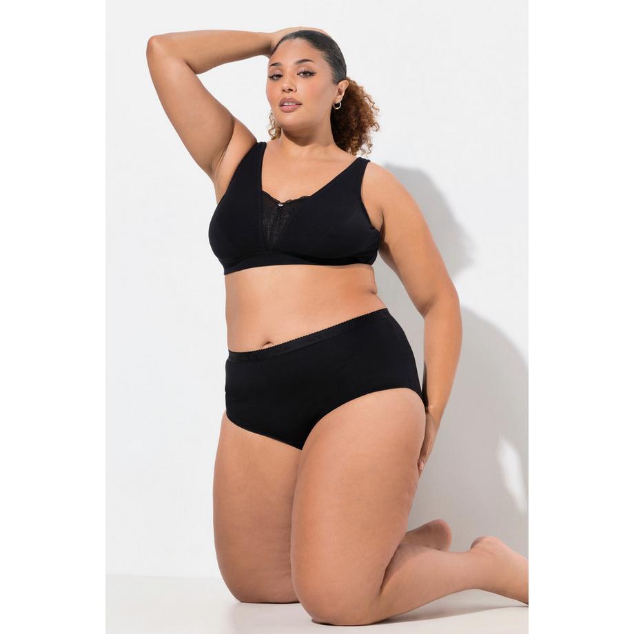 Ulla Popken Culottes Maxi Taille Haute Lot de 3  