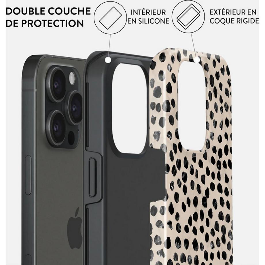 Burga  Custodia per iPhone 15 Pro Max Tough Almond Latte 