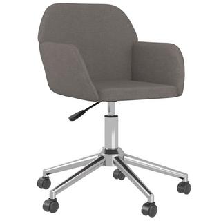 VidaXL Chaise de bureau tissu  