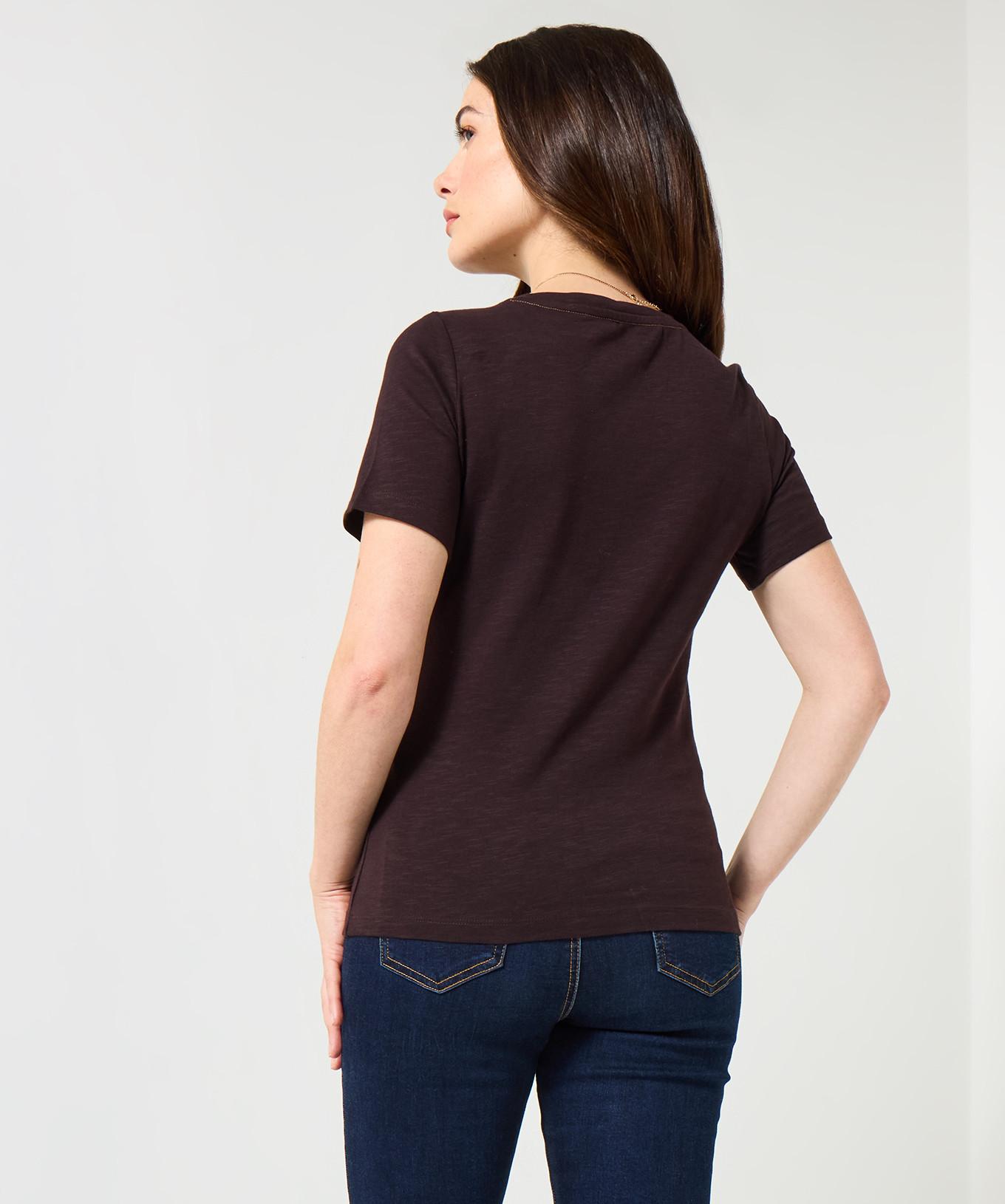 Joe Browns T-Shirt Renard Automne Col Rond Manches Courtes  