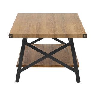 Beliani Table basse en MDF Rustique CARLIN  