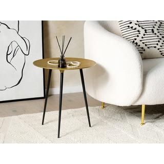 Beliani Table d'appoint en Aluminium Glamour WAIPU  