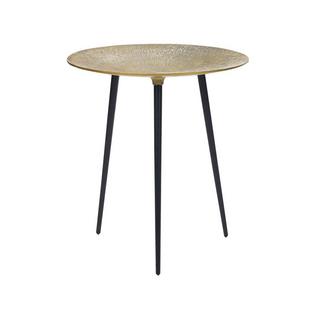 Beliani Table d'appoint en Aluminium Glamour WAIPU  