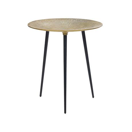 Beliani Table d'appoint en Aluminium Glamour WAIPU  