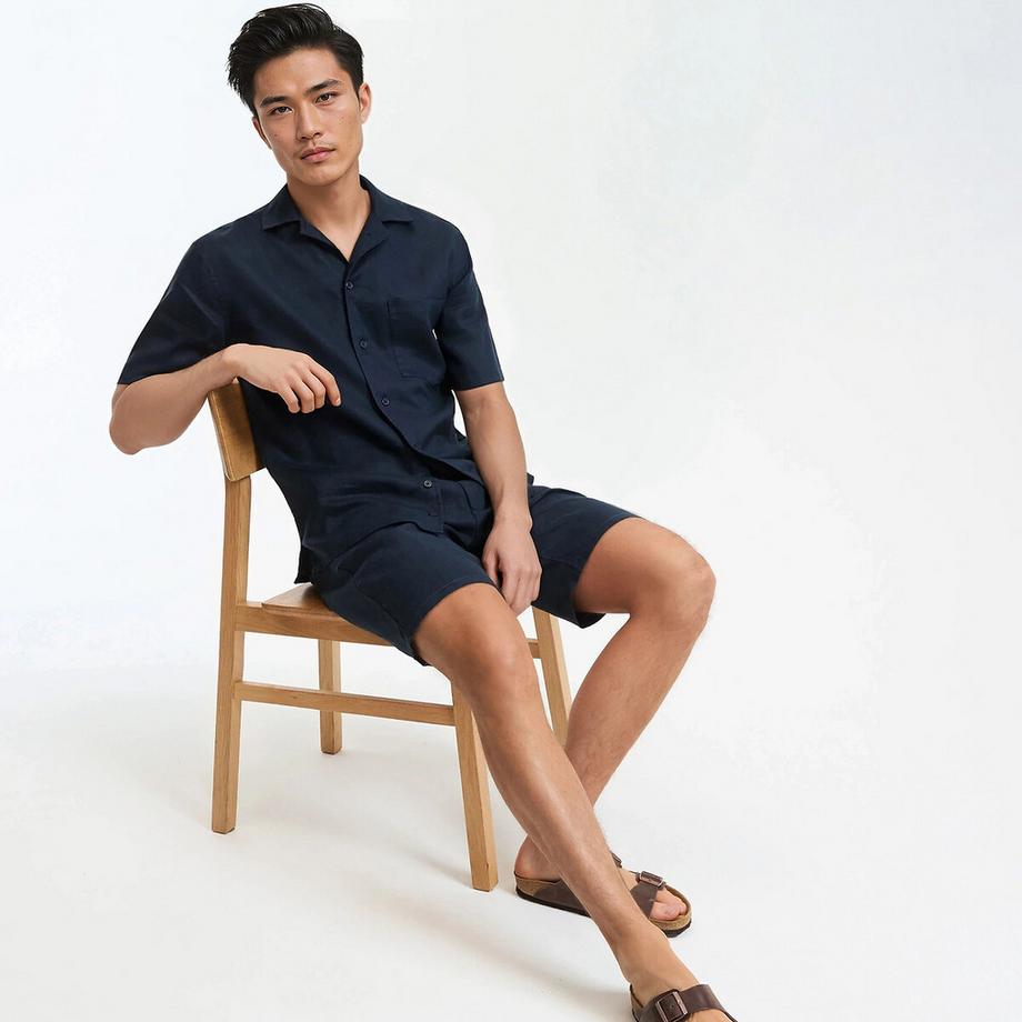 La Redoute Collections Bermuda Leinen Shorts  