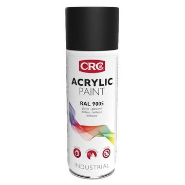CRC 31063-AA peinture acrylique 400 ml Noir Bombe aérosol