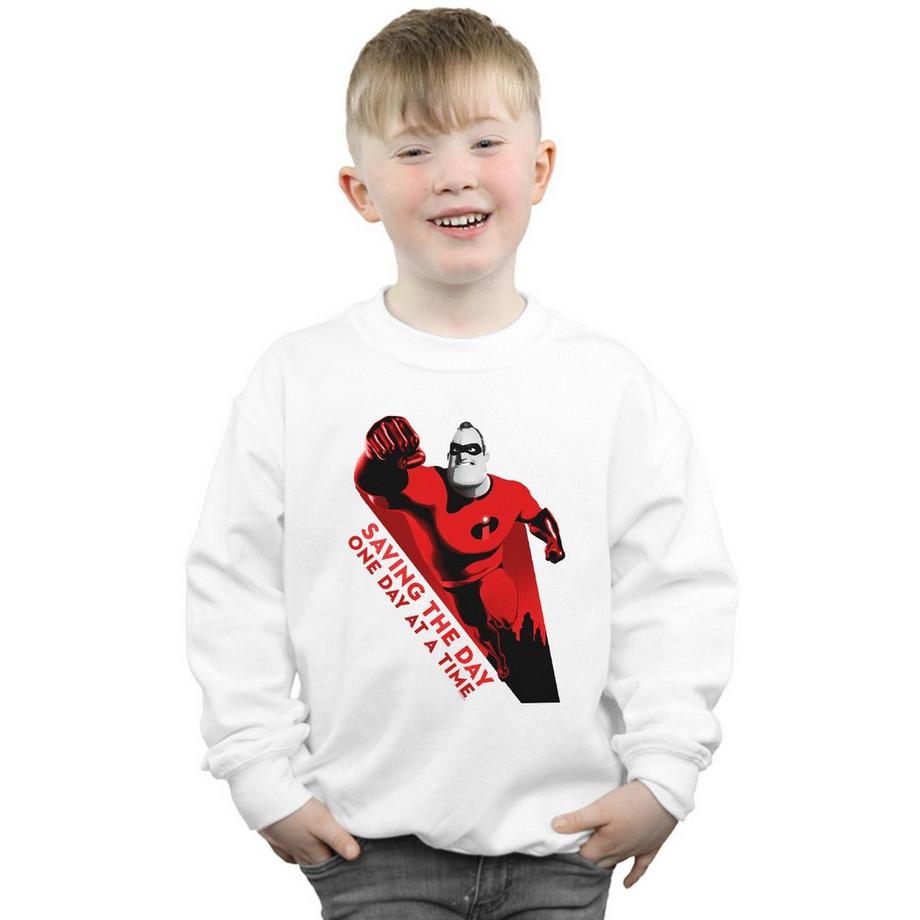 Disney  The Incredibles Saving The Day Sweatshirt 