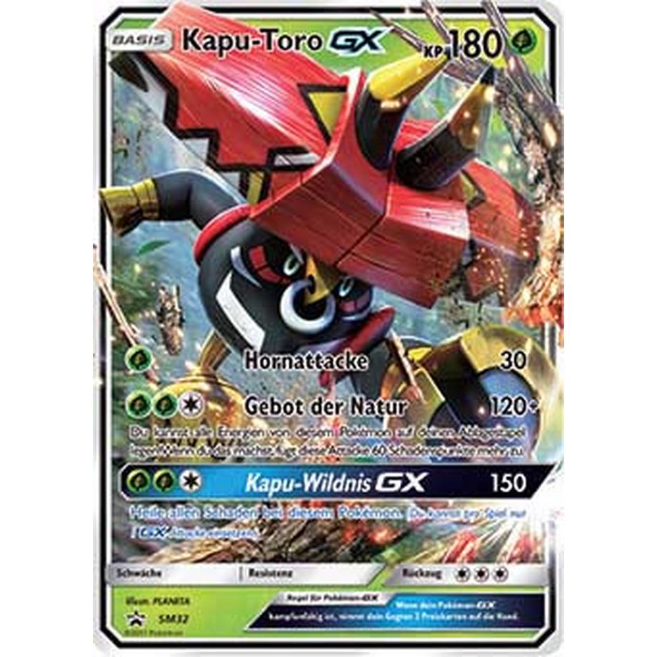 Pokemon  Kapu-Toro-GX Tin Box - DE 