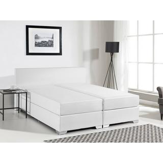 Beliani Lit Boxspring en Cuir PU Moderne PRESIDENT  