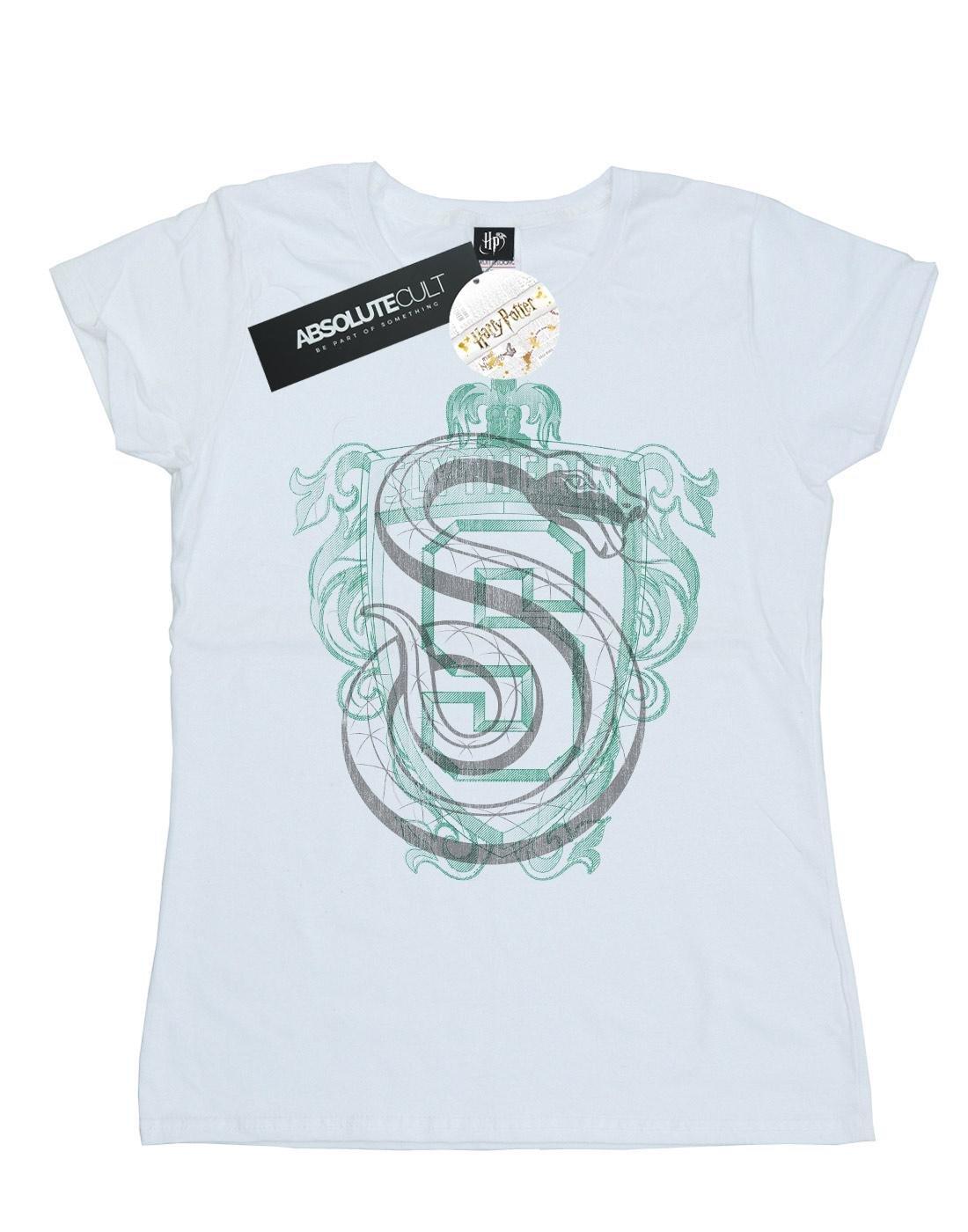 HARRY-POTTER  Tshirt SLYTHERIN SERPENT CREST 