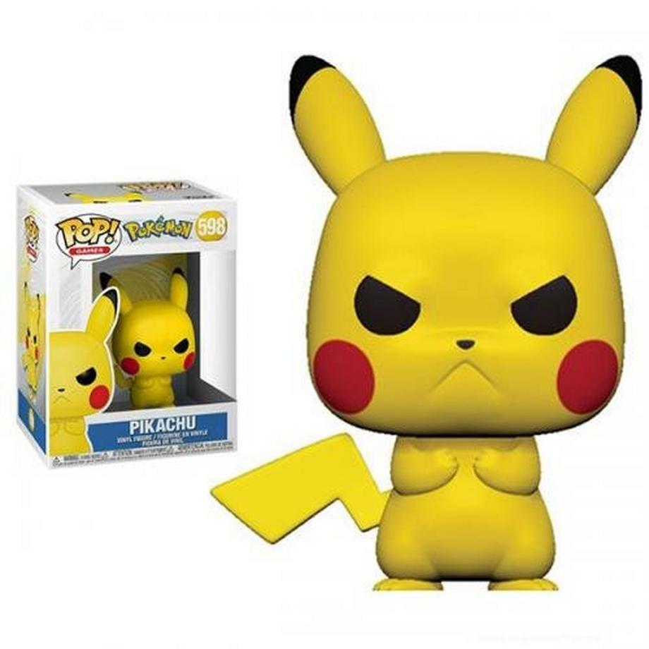 Funko Pop ! Pokemon : Pikachu (Grumpy) (598)