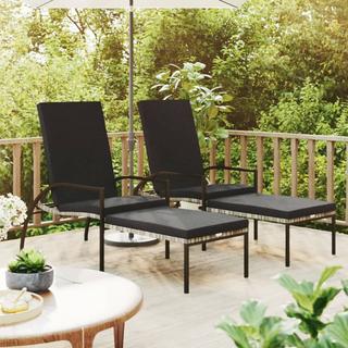 VidaXL Sonnenliege poly-rattan  