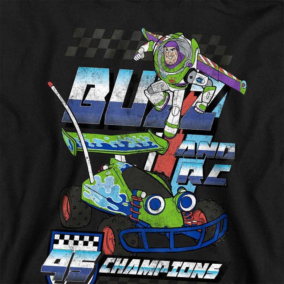 Toy Story  Racing Champions Felpa Con Cappuccio Buzz E Rc 