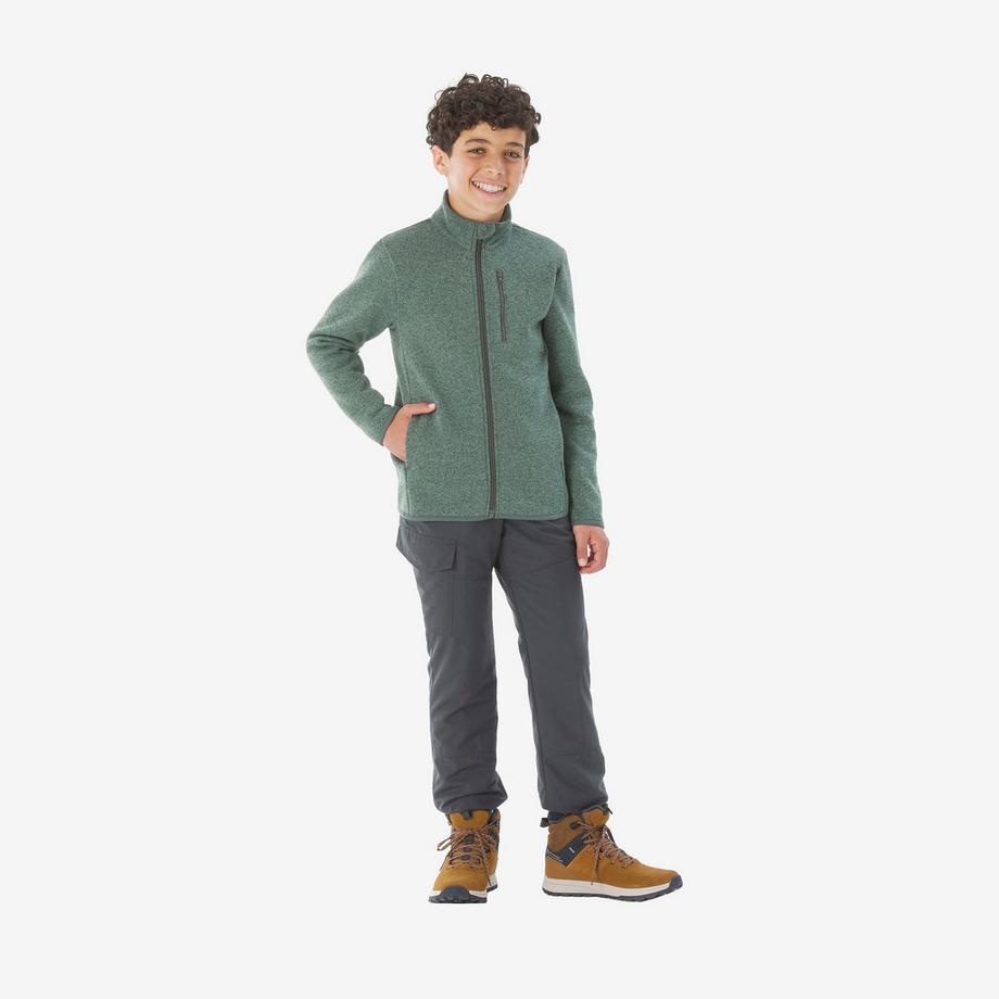 QUECHUA  Sportunterwäsche Kinder Warm Lang Polyester 