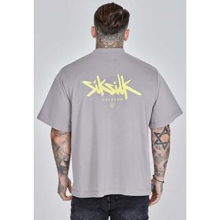Sik Silk Oversized T-Shirt mit Logoprint  