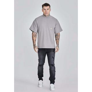 Sik Silk Oversized T-Shirt mit Logoprint  