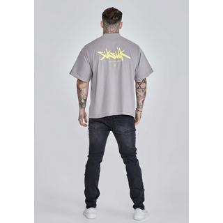 Sik Silk Oversized T-Shirt mit Logoprint  