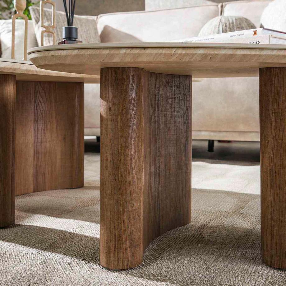 mutoni Couchtisch Romano organic (2er-Set)  