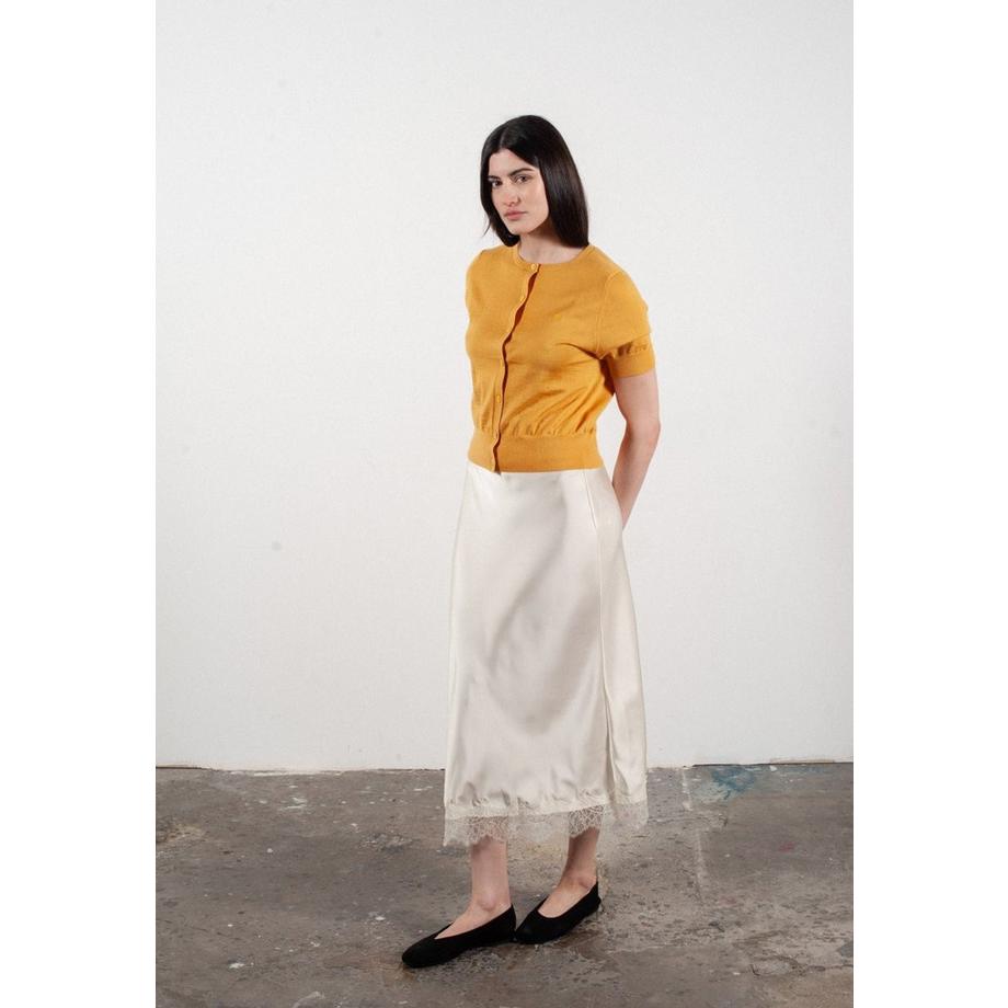 Studio Cashmere8 FRIDA 5 Rundhals Kurzarm Cardigan  
