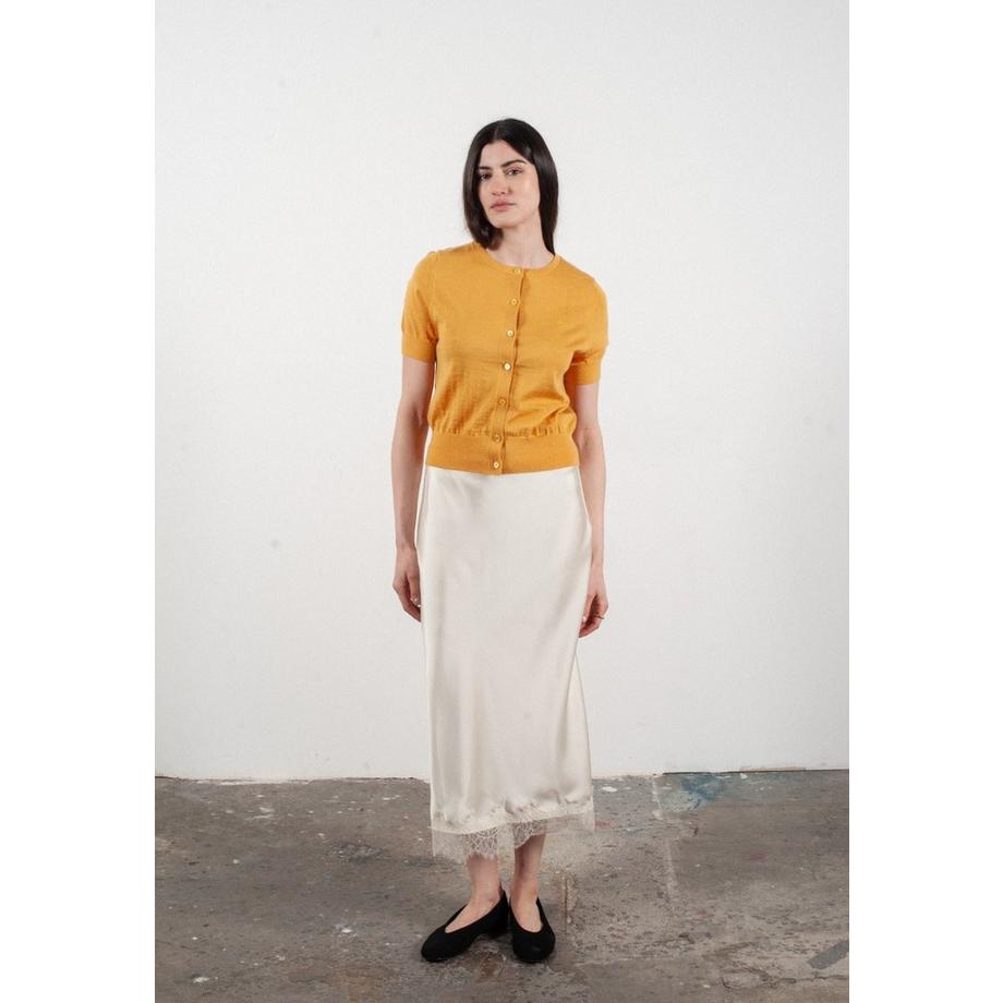 Studio Cashmere8 FRIDA 5 Rundhals Kurzarm Cardigan  