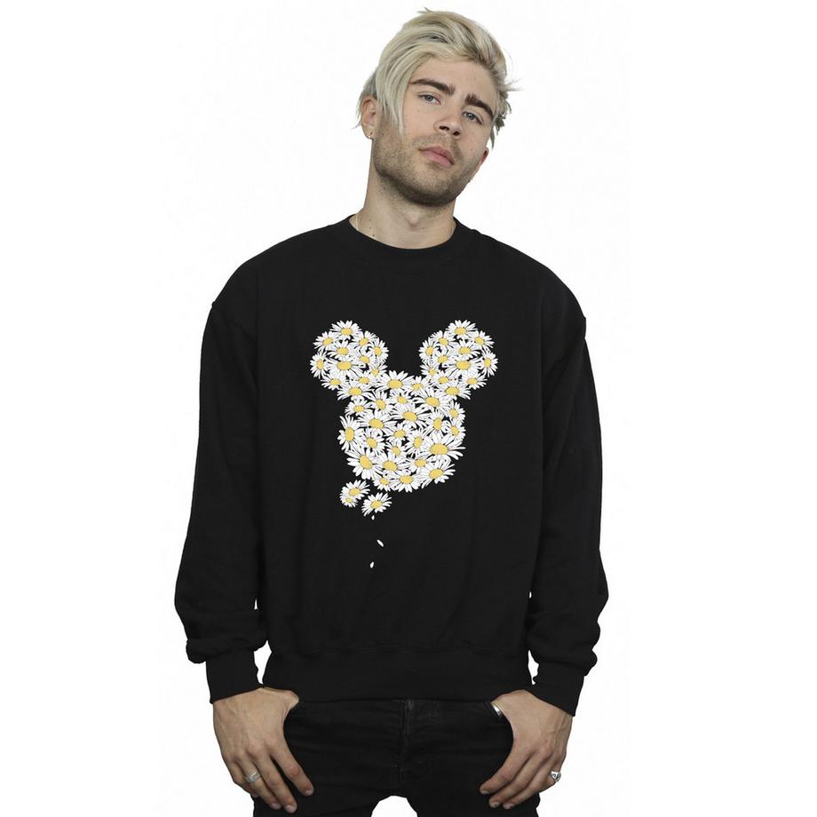 MICKEY MOUSE Gänseblümchen Grafik Print Sweatshirt  