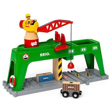 BRIO Grue à conteneurs