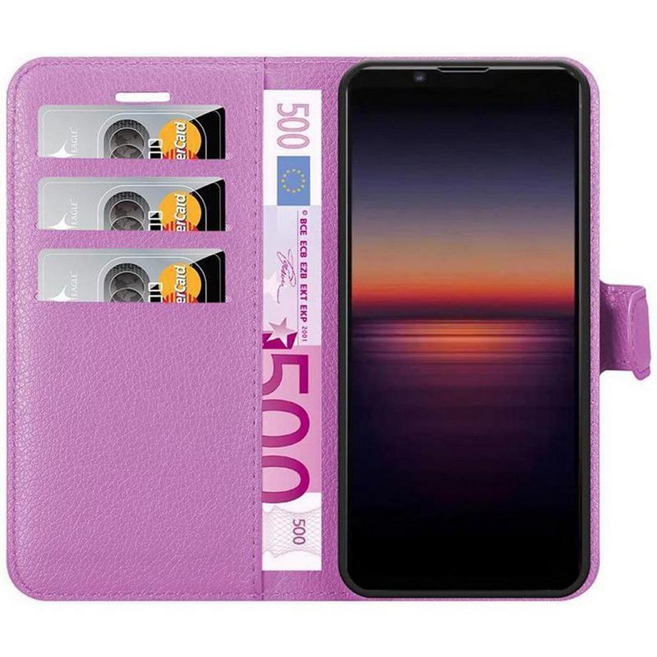 Cadorabo  Hülle für Sony Xperia 1 II Standfunktion, Kartenfach 