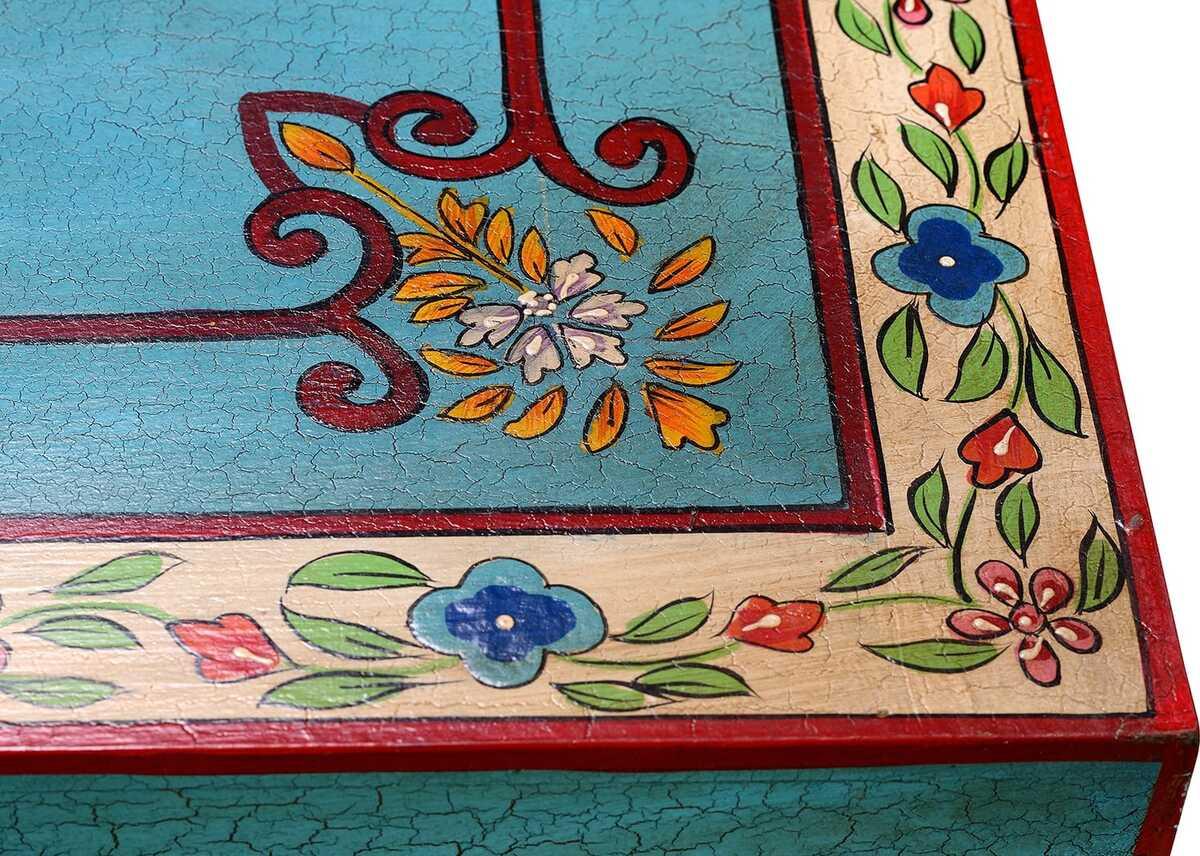 mutoni Tavolino Marita mango oro multicolore 90x60  