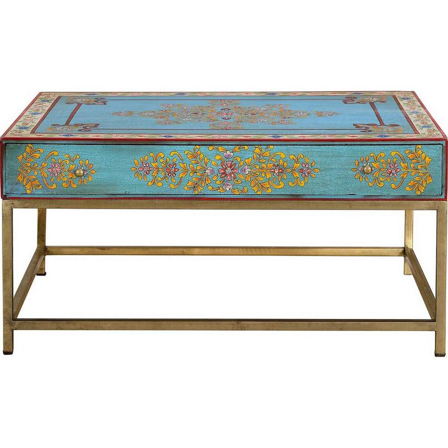 Couchtisch Marita Mango gold multicolor 90x60