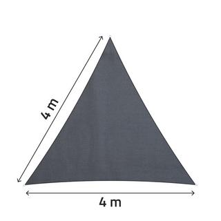 B2X Vela ombreggiante triangolare 7m2 Plonos PL-886 grigio  