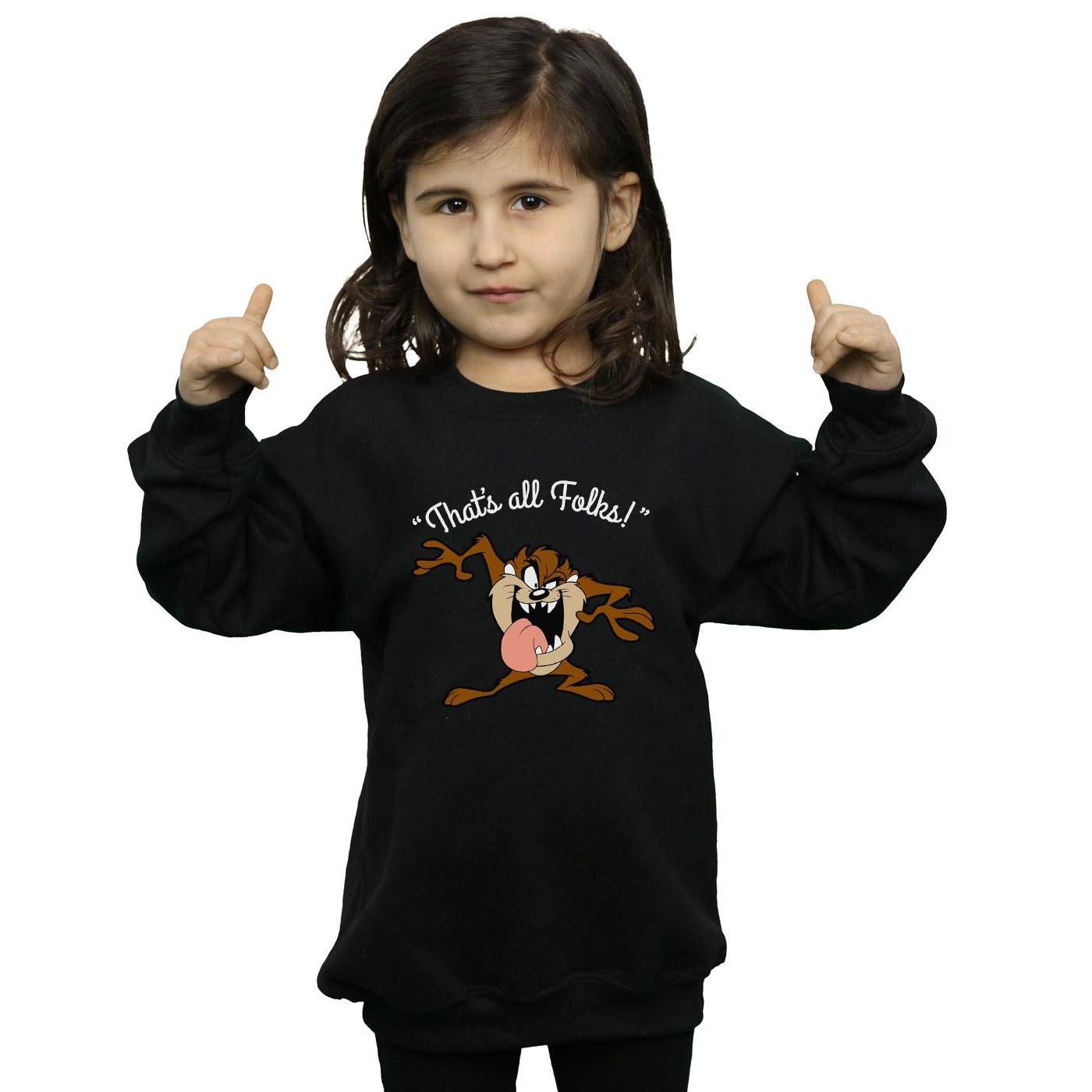 LOONEY TUNES  That's All Folks Sweatshirt 