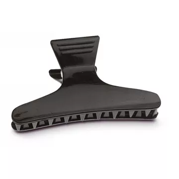 Wasserwellklammern gross Schwarz 12 ex