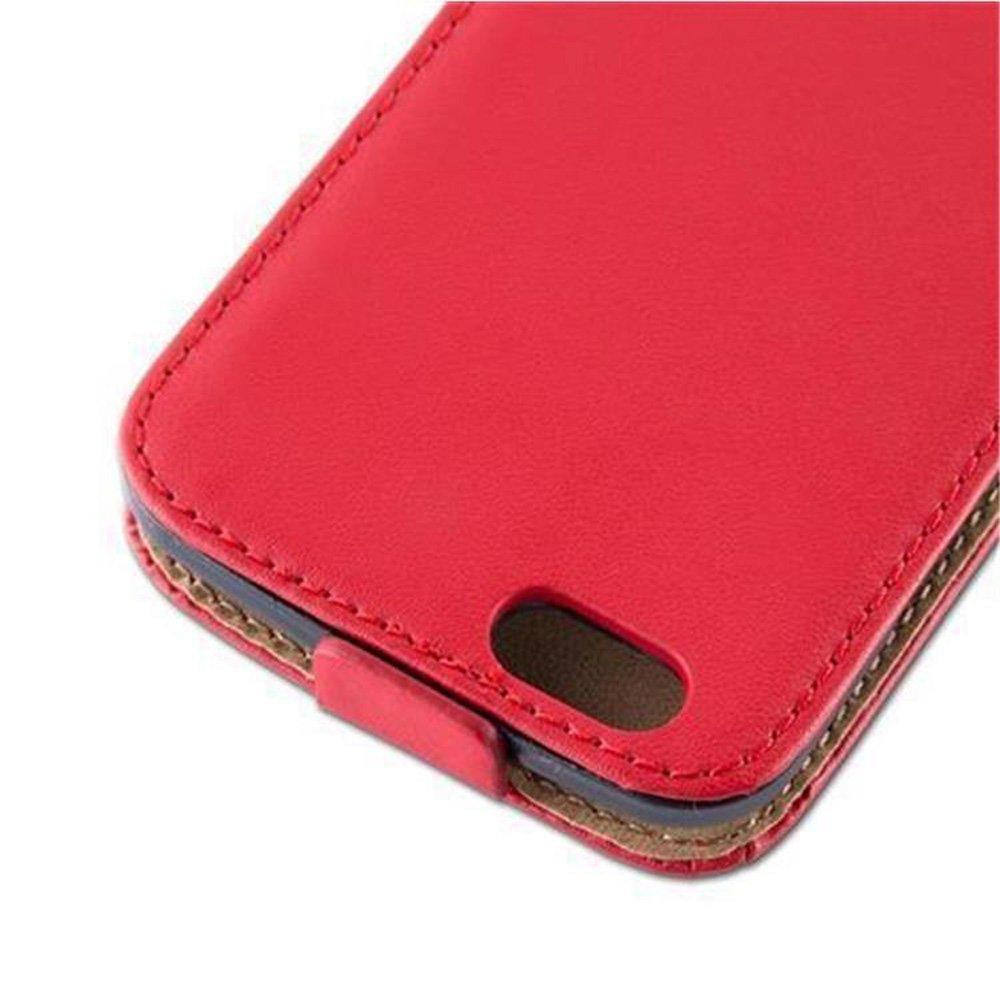 Cadorabo  Housse compatible avec Apple iPhone 6 / 6S - Coque de protection au design flip en similicuir lisse 